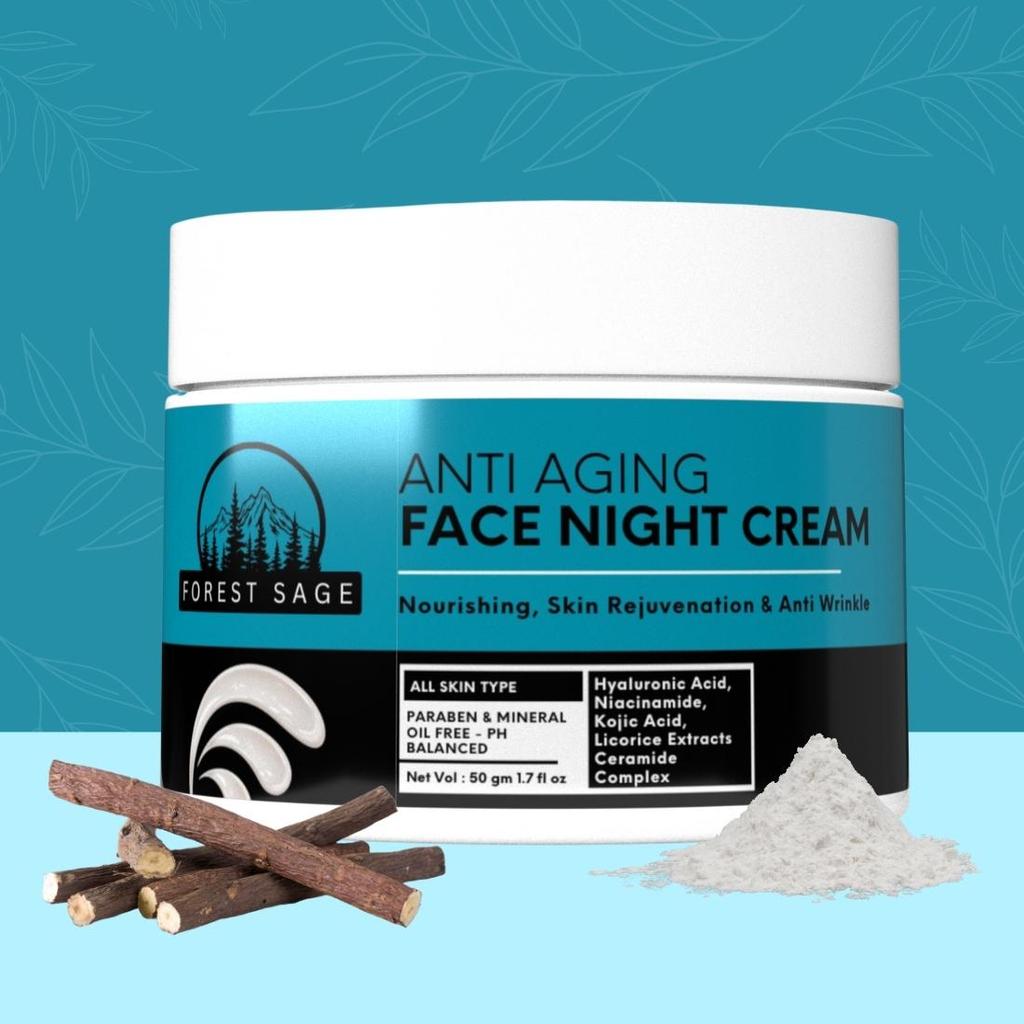 Forest Sage Anti Aging Face Night Cream