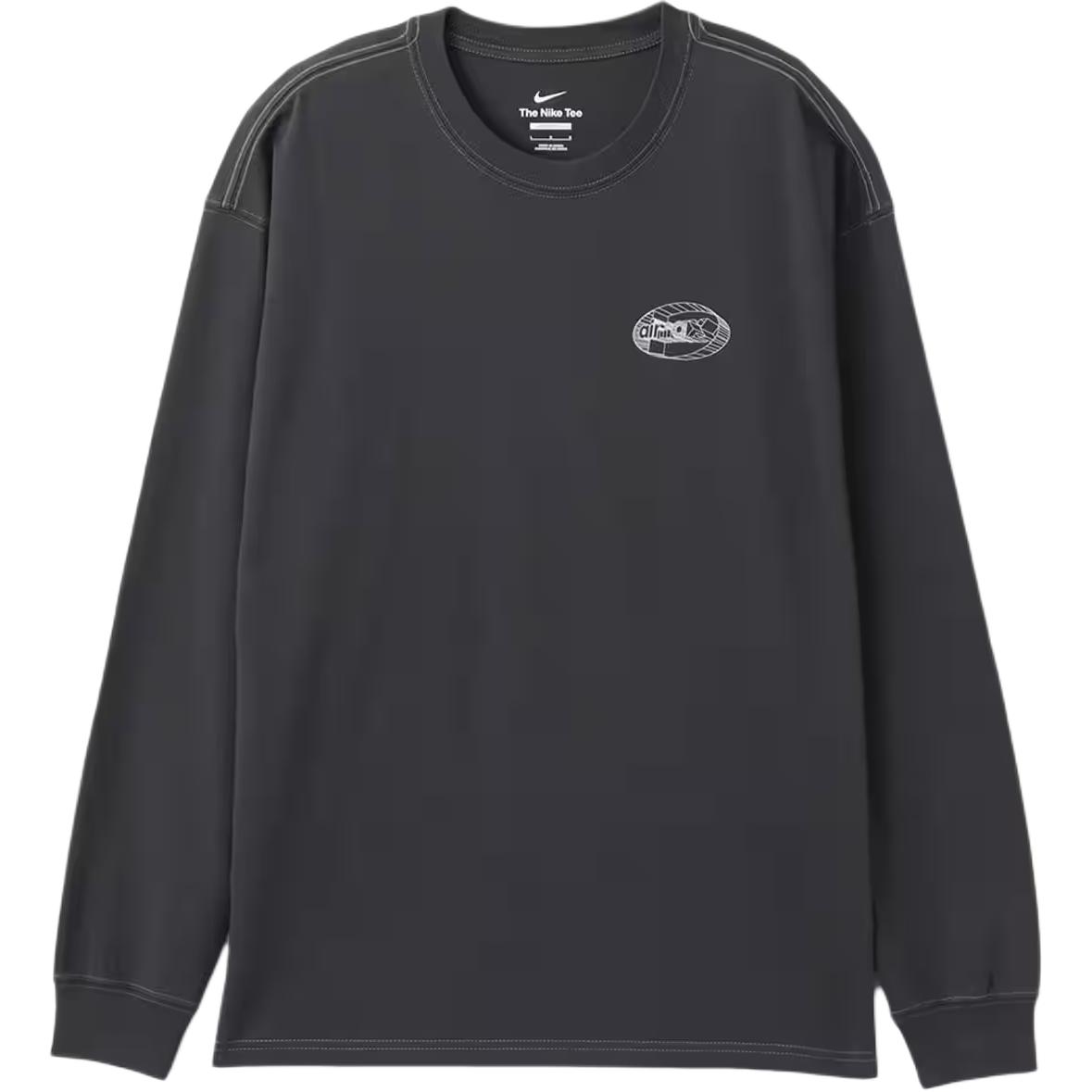 

Nike Air Max 95 Fw25 M90 Fmrn Хлопковый пуловер с круглым вырезом и длинным рукавом Мужские топы IQ3770-070 L