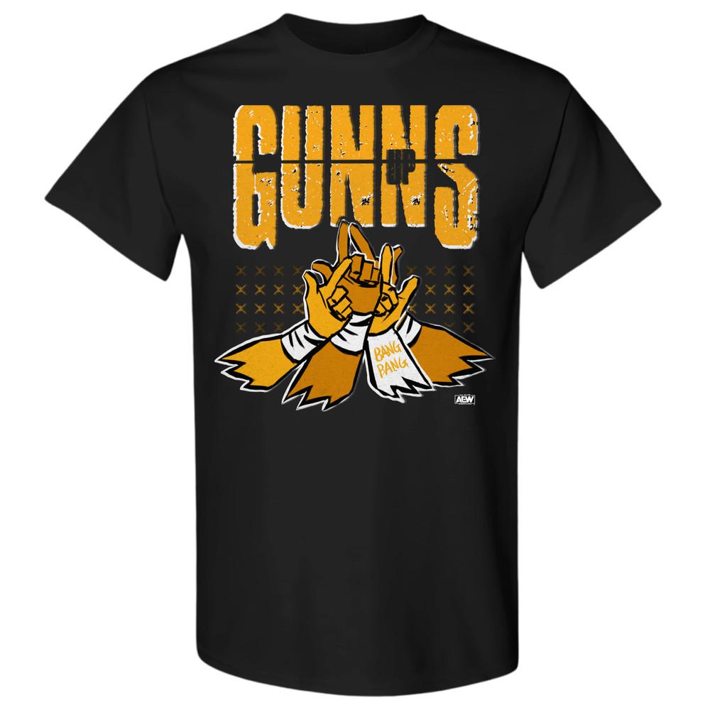 BULLET CLUB GOLD  GUNNS UP AEW Official TShirt Unisex T-Shirt XXXXL