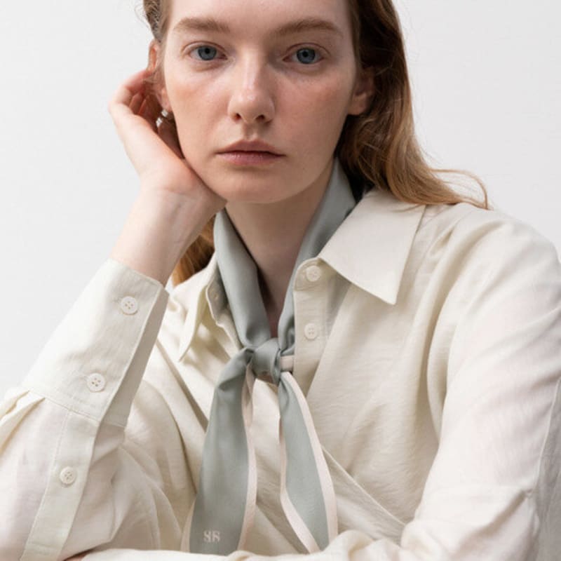 Saint Luxure Brin Petite Rhombus Scarf (6 COLORS)