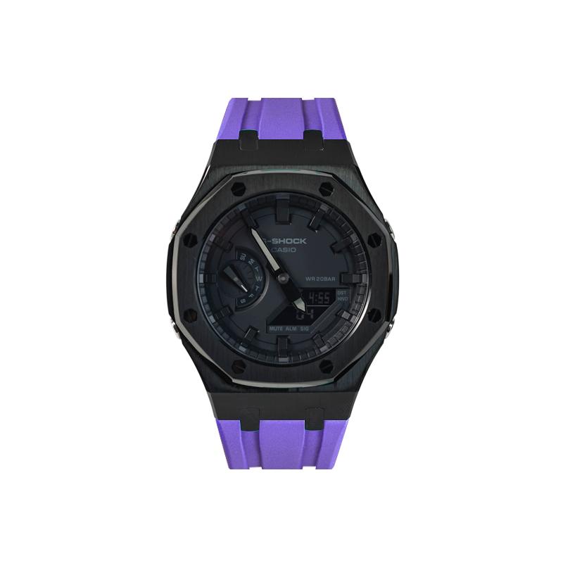 Casio Unisex 48.5mm Black Watch GA-2100-1A1(Watch8--)