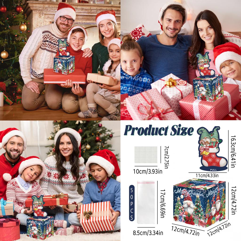 Christmas Theme Coin Container With Party Decor For Holiday Gatherings