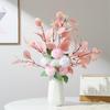 Artificial Flower Arrangement with Ceramic Vase