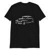Camiseta Unisex de Manga Corta Regalo para Propietario de Coche Antiguo Chevy Fleetline 1948