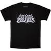 Bee Gees T-Shirt: Gestapeltes Logo OFFIZIELL NEU