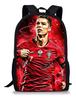 Football Schoolbag Surrounding Primary And Secondary School Students Backpack Miami International Player Backpack Single-Layer Bag