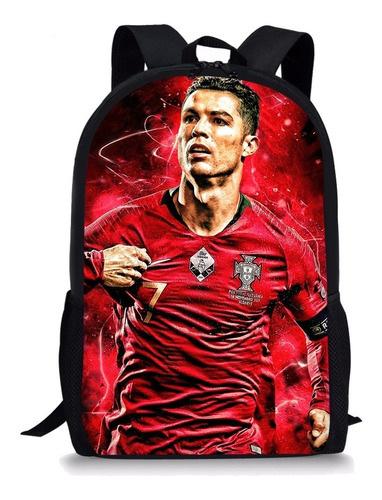 Football Schoolbag Surrounding Primary And Secondary School Students Backpack Miami International Player Backpack Single-Layer Bag