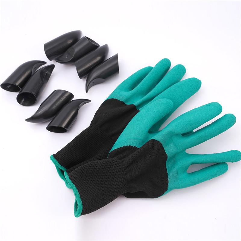 

Horticultural Gloves With Claws, Digging Gloves, Garden Stab Resistant Protective Latex Gloves