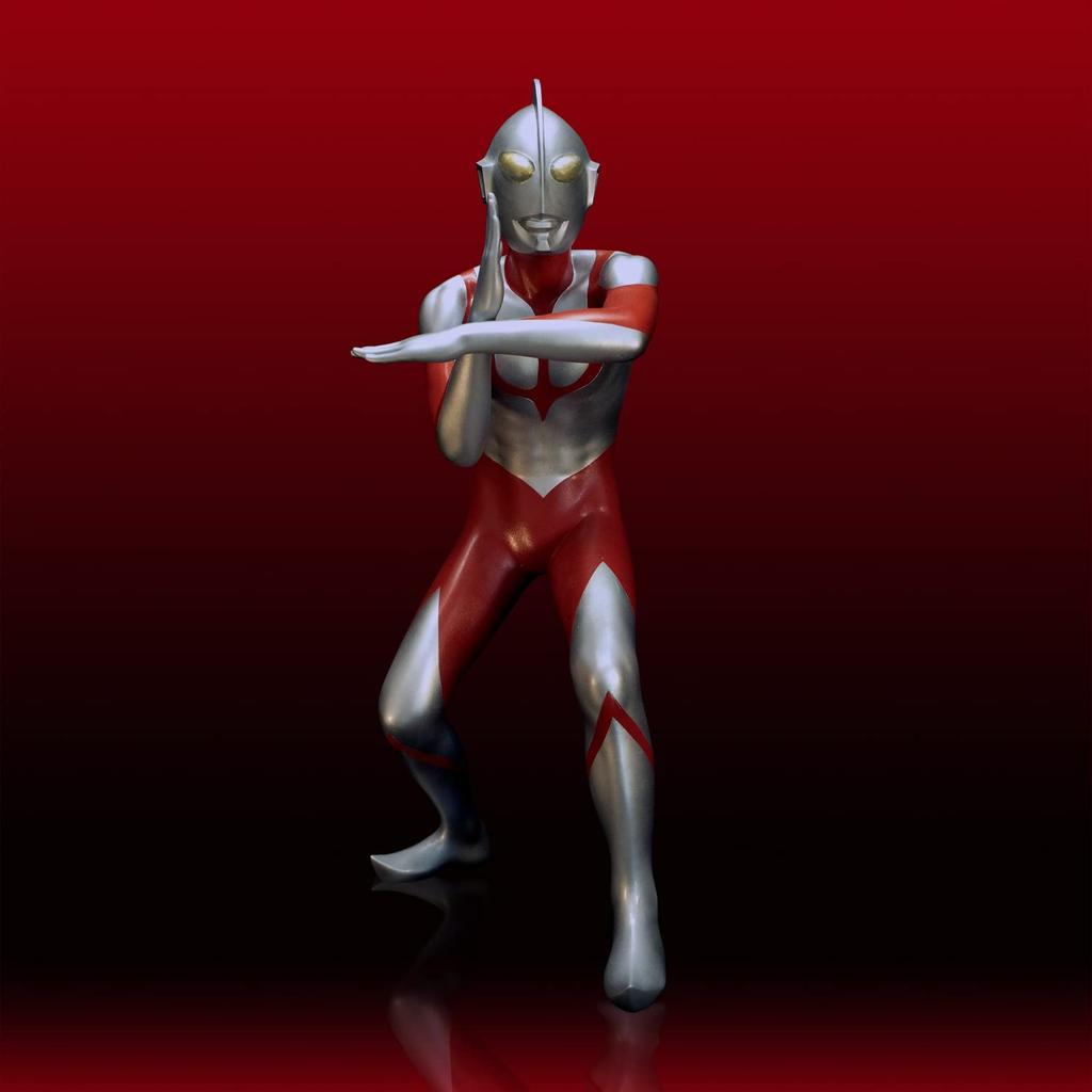 Ultraman (Shin Ultraman) / Mega Soft Vinyl Kit, Non-Scale, Approximately 35cm Tall, Soft Vinyl, Unpainted, Assembly Kit, 4571587310562