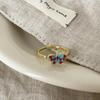 Exquisite Colorful Butterfly Open Ring Collection for Women: Unique, Fashionable, Versatile Finger Rings
