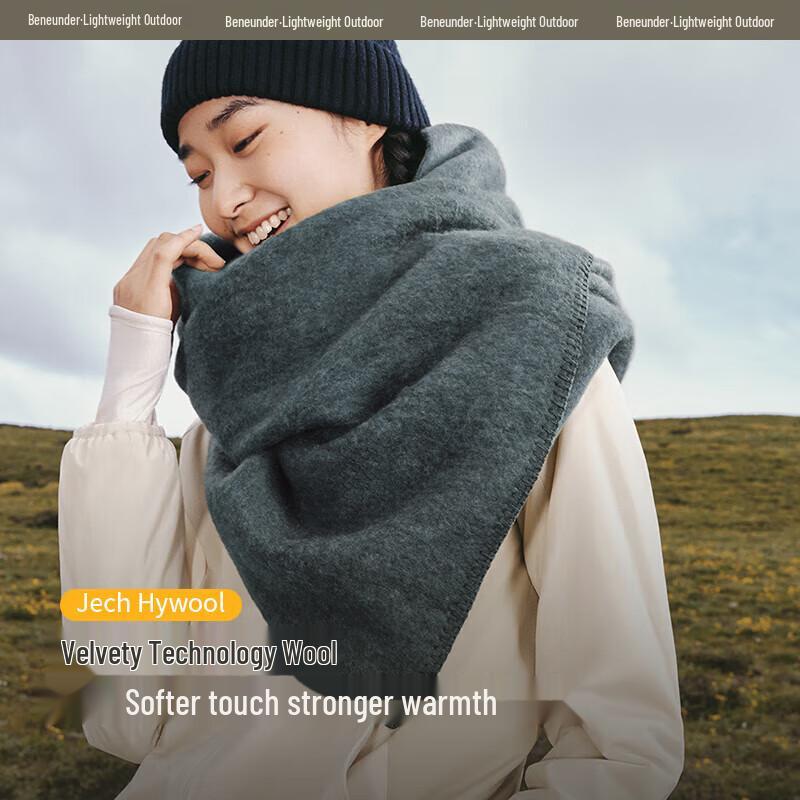 Beneunder Unisex Warm Fleece Shawl Scarf