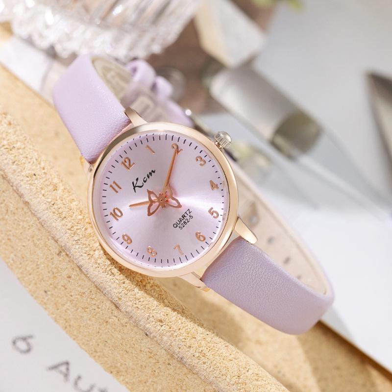 Women's Butterfly Dial Waterproof Watch - Trendy, Simple Design for Students