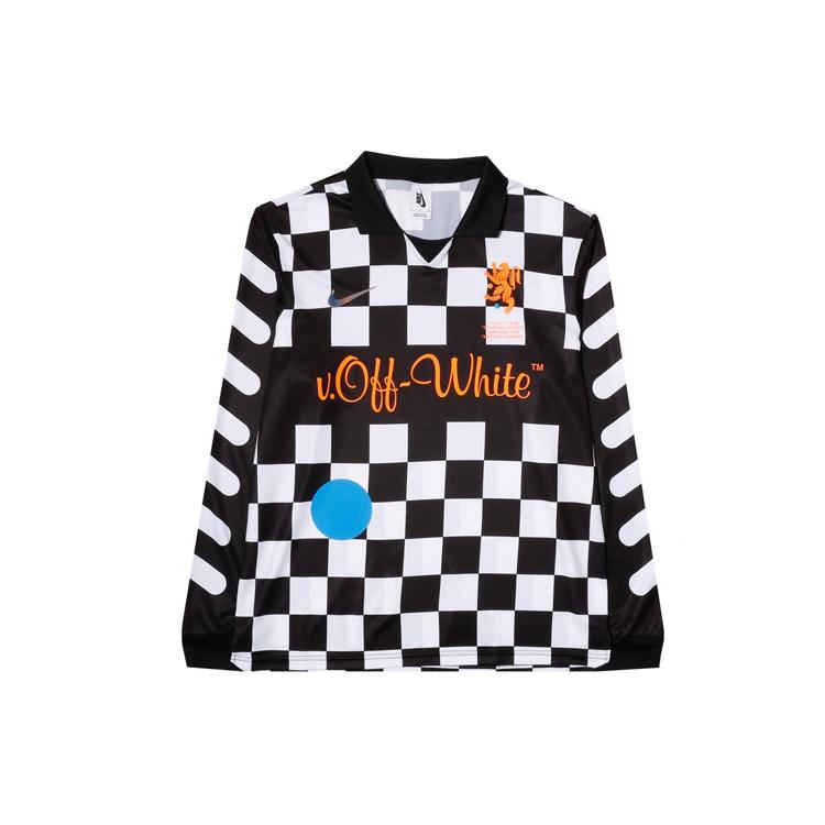 Nike lab X Off White Mercurial Nrg X Футбольная майка AO1217-010 L чёрный
