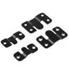 4pcs Stainless Steel Heavy Duty Picture Frame Hanger Photo Display Hooks Bed Interlocking Hanging Fasteners Furniture or