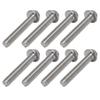 20Pcs M10x1.5 Screw Bolts A2?70 Stainless Steel Flanged Hex Head Bolt with Gasket DIN6921M10x60