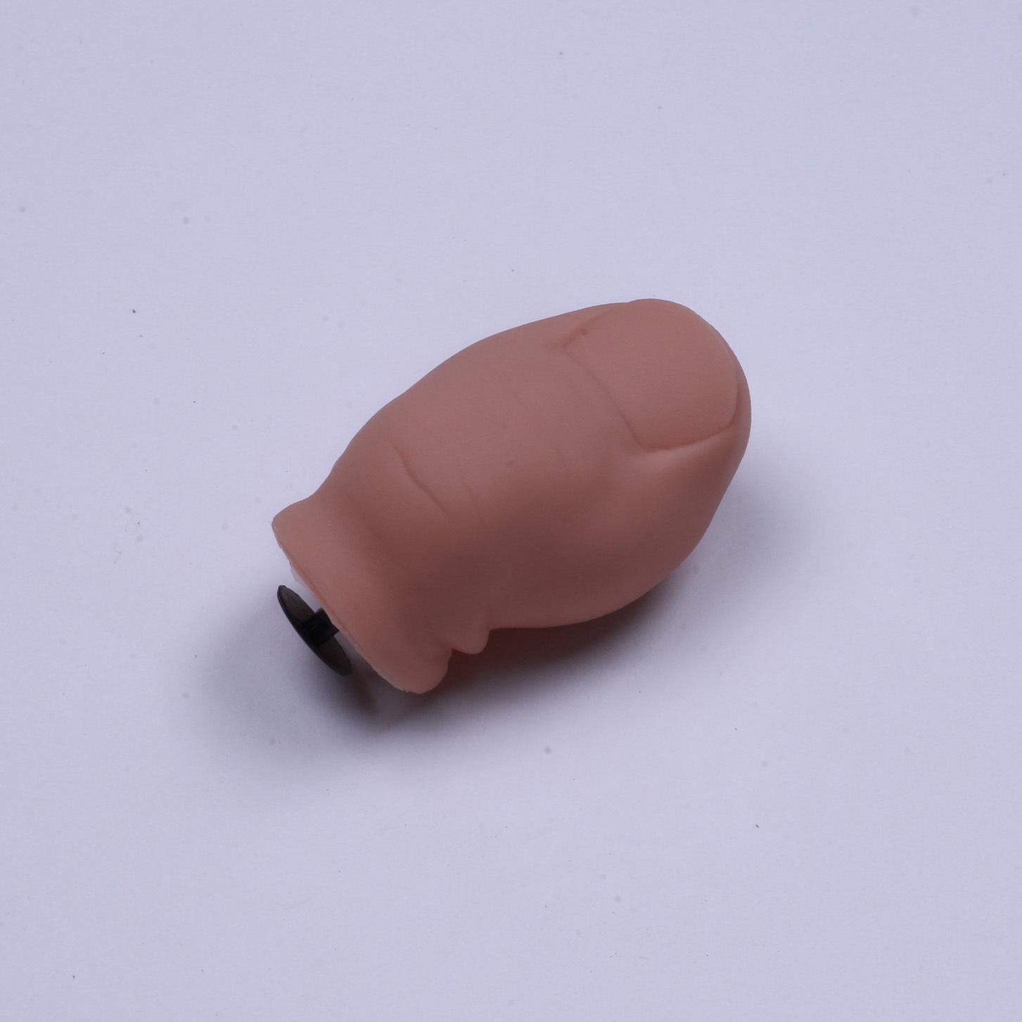 Big Toe Crocs Charm - Soft Rubber PVC