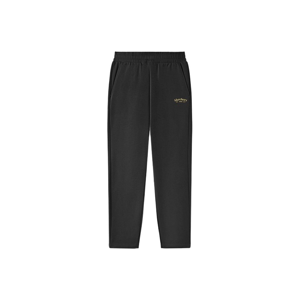 Skechers Straight Leg Mid Rise Durable Elastic Knitted Sports Pants Men pants L325M099-0018 L