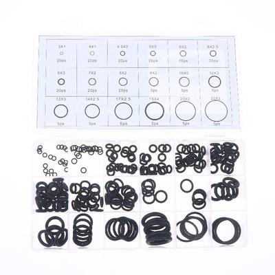225/675Pcs 18 Size For Automotive Faucet Pressure Washers Plumbing Sealing Repair O-Ring Assortment Set Rubber O Rings Kit