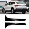 For Skoda Kodiaq SUV TSI TDI Rear Window Side Spoiler Wing 2Pcs Car Rear Trunk Diffuser Canard Splitter Body Kits 2017-2021