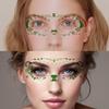 Waterproof Four-Leaf Clover Face Tattoo Stickers for St. Patrick's Day Festival