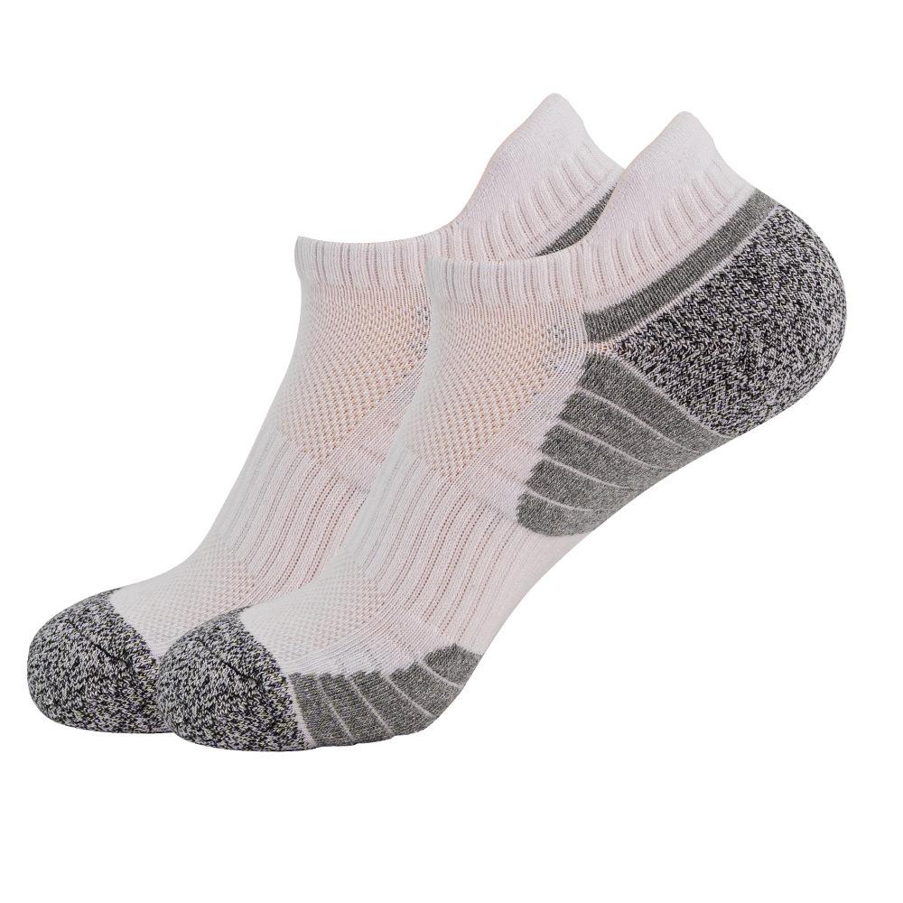 Men's Sweat-Wicking Cotton Sports Socks: Breathable, Mesh Design for Running, Hiking, Climbing, and Basketball