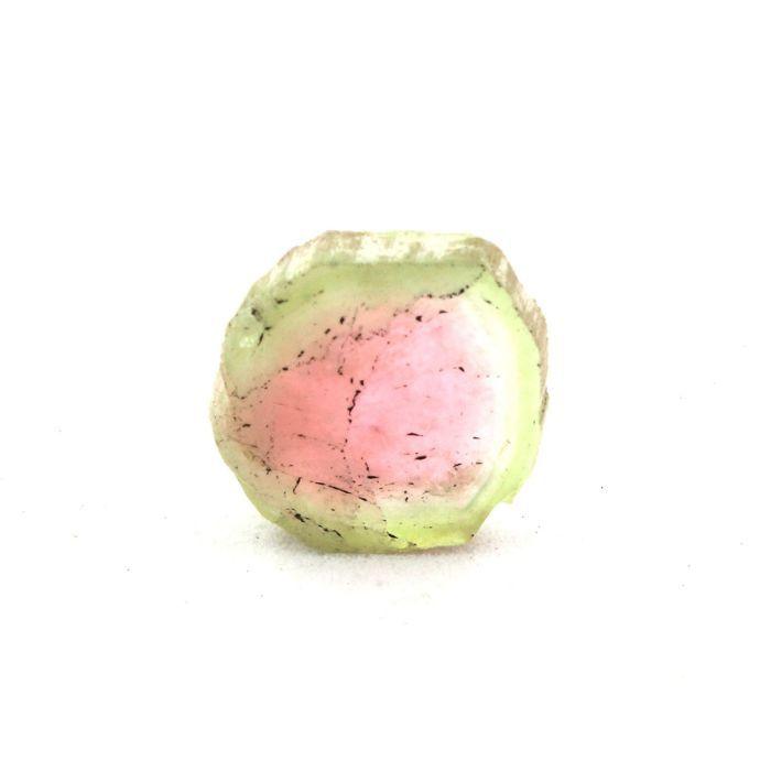 Pierres et Minéraux. Tourmaline melon d'eau. 4.60 ct. Paprok, Nuristan, Afghanistan.