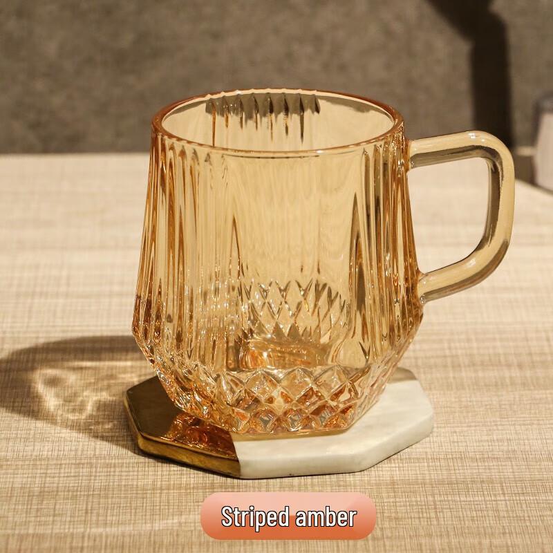 Light Luxury Glass Mouthwash Cup Set