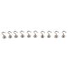 10Pcs/set Heavy Duty Hanging Hook Powerful Magnetic Hooks Indoors Organization Tools 16MM