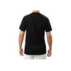 Asics Logo Print Round Neck Casual Sports Short Sleeve T-Shirt Men T-Shirts Black 2121A144-001