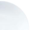 Noritake Grandeur Deep Plate, 24.5cm, Microwave and Dishwasher Safe, White Fine Porcelain (Premium White), 94916/1657