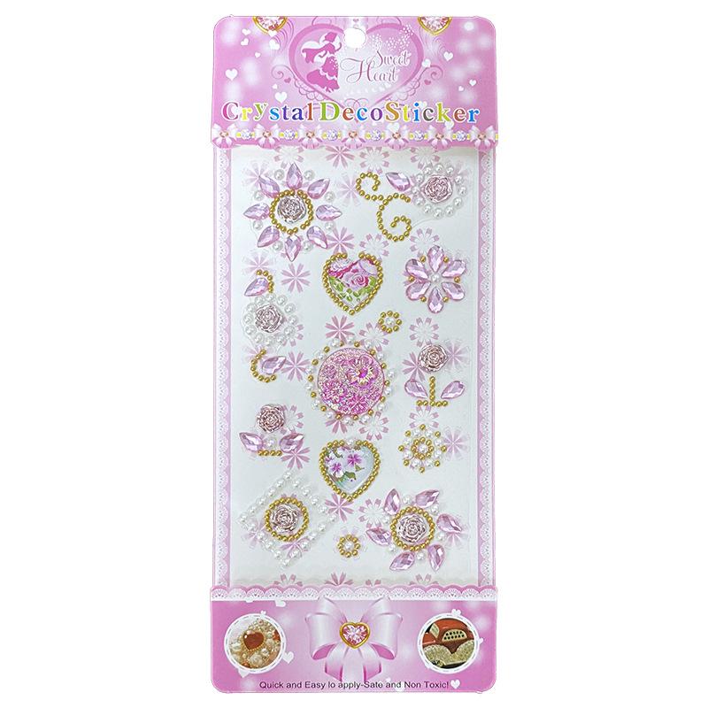 Children s 3D Acrylic Gem Stickers for DIY Cartoon Painting