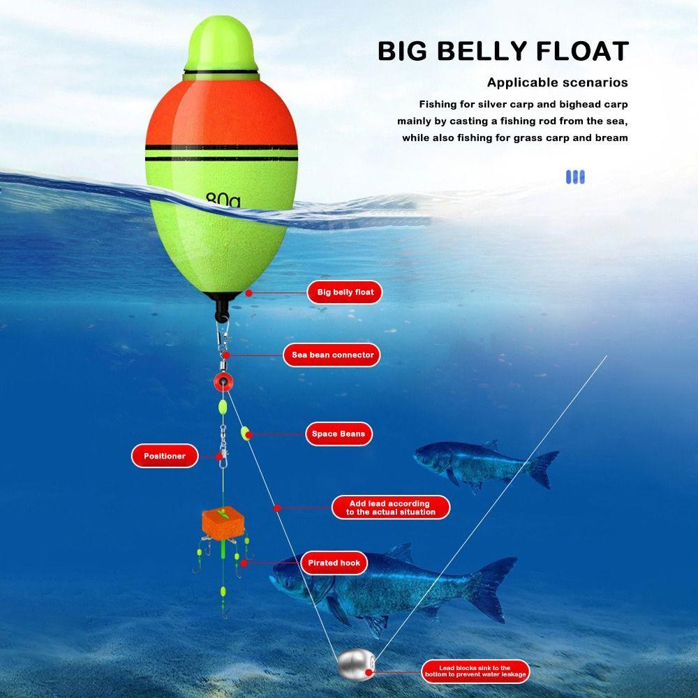 5pcs Light Stick Luminous Float Long Casting Plastic Bobber 2025 EVA Fishing Float Night Fishing