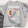 Harajuku T Shirt Summer Spain 2026 Trendy Cool T Shirts Cotton Tee Shirt For Unisex Y2k Retro Big Size Short Sleeve Tops