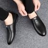 Herren Echtleder Schuhe Vielseitige Freizeitschuhe Slipper Herren Business Loafer All-Match Herren Fahrschuhe Mokassins Boot Flats