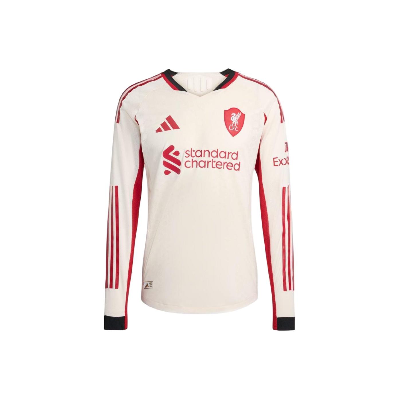 

Adidas Ливерпуль Сезон 25-26 Быстросохнущая Удобная Футбольная Футболка Версия Игрока Мужские Топы JV6446 M