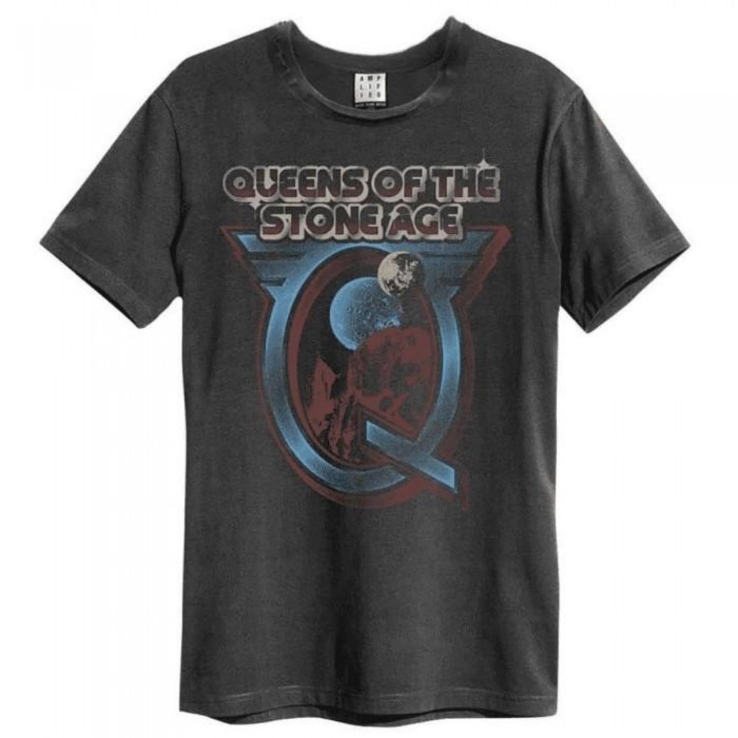 Amplified Mens Queen Of The Stone Age T-Shirt S разноцветный
