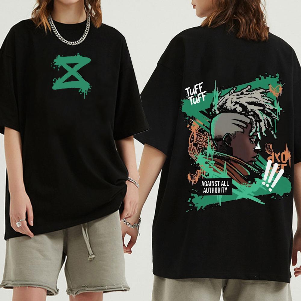 2025 Arcane Vi Anime Trička Unisex Harajuku O-výstřih Krátký rukáv Trička Dárek pro fanoušky