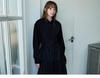 Spring Casual Lapel Modal Shirt with Lace-up for Women - Cloud-like, Solid Color