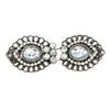 1PC Rhinestone Brooch for Cheongsam Fashion Rhinestone Collar Pin Elegant Modesty Clip Qipao Dress Clasp