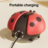 Electric Floating Ball Ladybug Toy with 2 Balls USB Rechargeable Babies Educational Hermit Crab Blowing Suspension Ball Interactive Toy