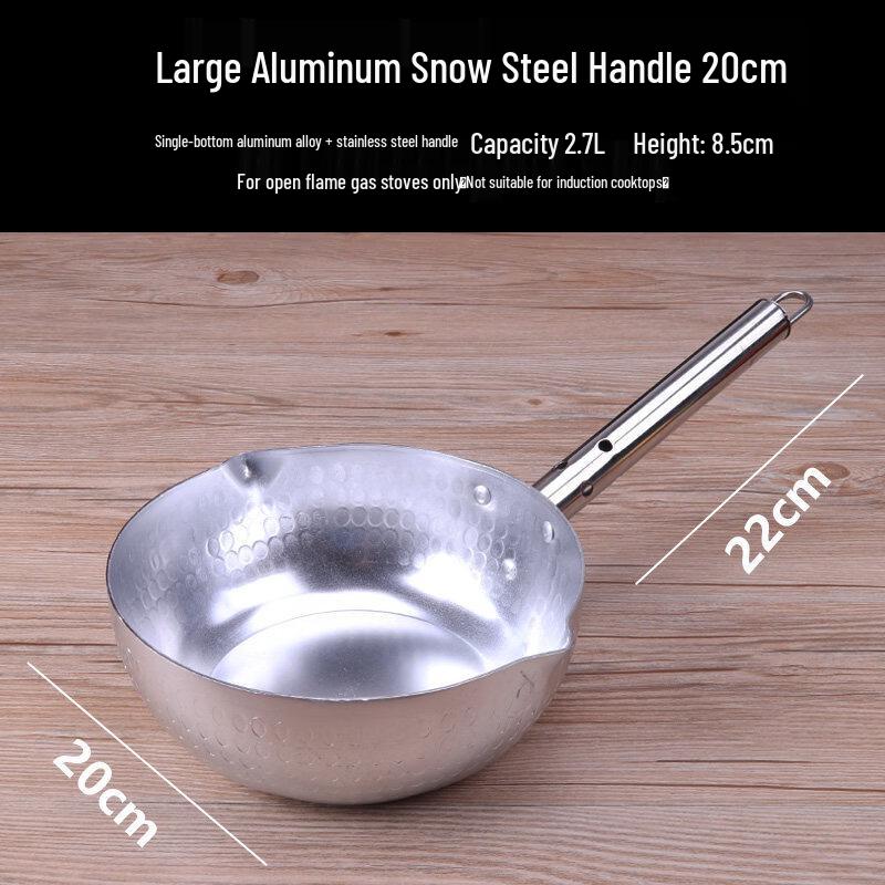 LIEI Thickened Aluminum Ramen Pot