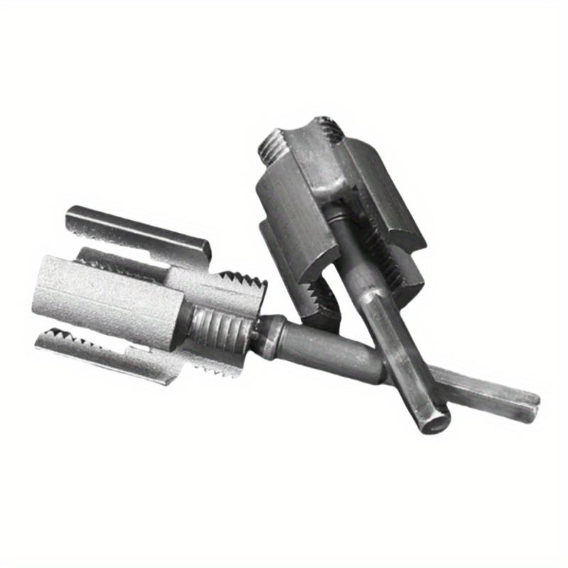[Rohrlocheisen-Satz] 3-teiliger integrierter Rohrlocheisen-Satz - Hocheffizientes Gewindeschneidwerkzeug, PPR-Rohrreparaturset für die Größen 1/2"-DN15 & 3/4"-DN20
