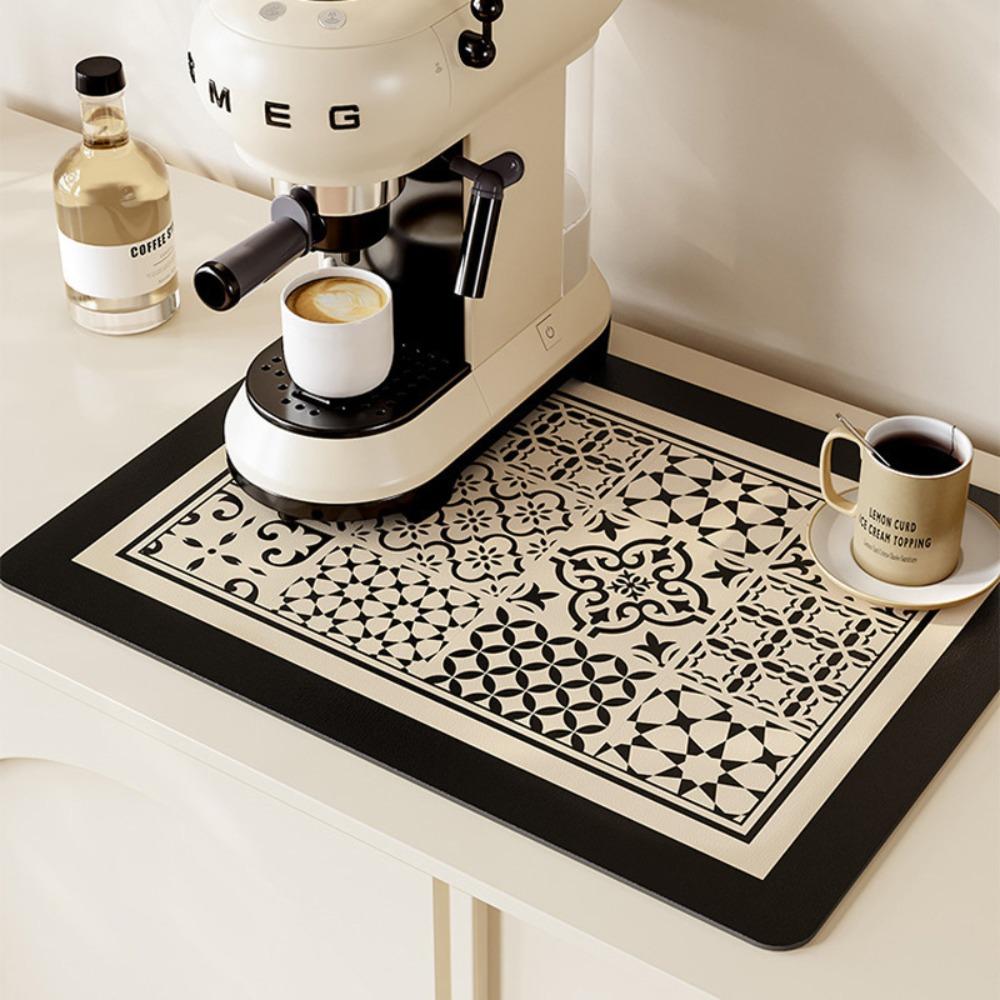 Absorbent Desk Drain Pad Heat Resistant Counter Top Mats New Kitchen Placemat  Kitchen