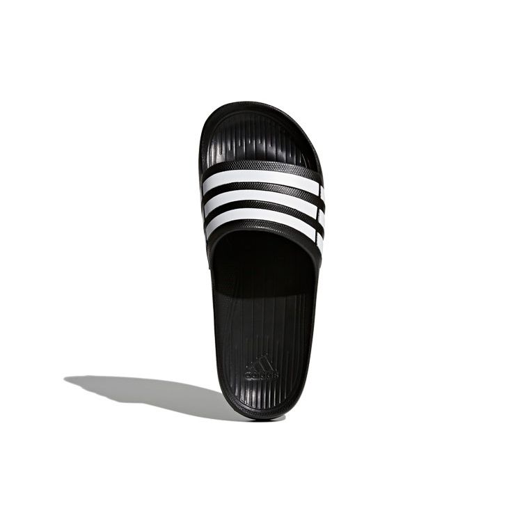 adidas Duramo Slide Core Black White G15890 Unisex Casual Slides  G15890