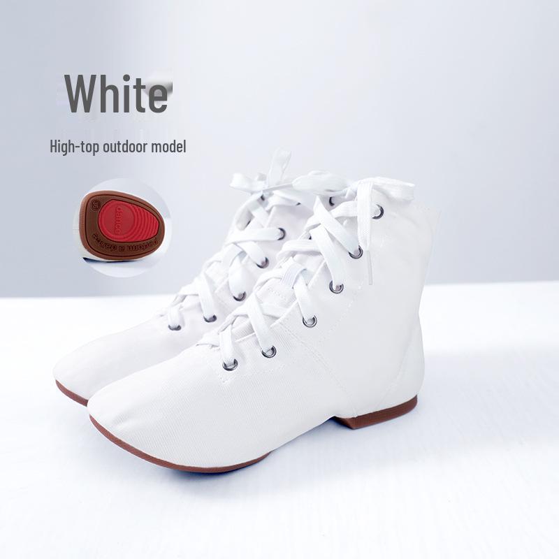 Canvas Jazz & Ballet Dance Shoes - Soft-Soled for Kids & Adults