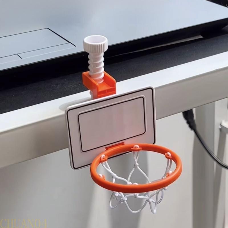 A1A2 Kompaktes Desktop-Basketballkorb-Set Ohne Bohren Montage Desktop-Basketballspiel Spielzeug für Kinder Erwachsene Familienspiel