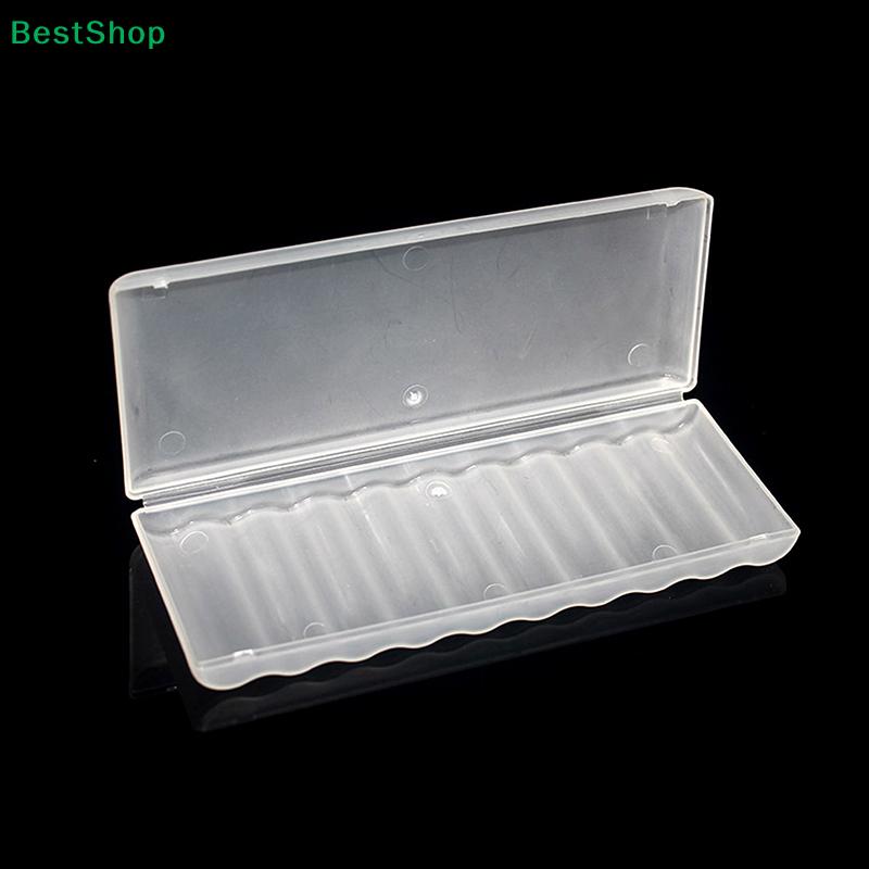 10 Slots Transparent Plastic Battery Storage Box Hard Container Holder Case For AAA/AA Battery Organizer Accessories