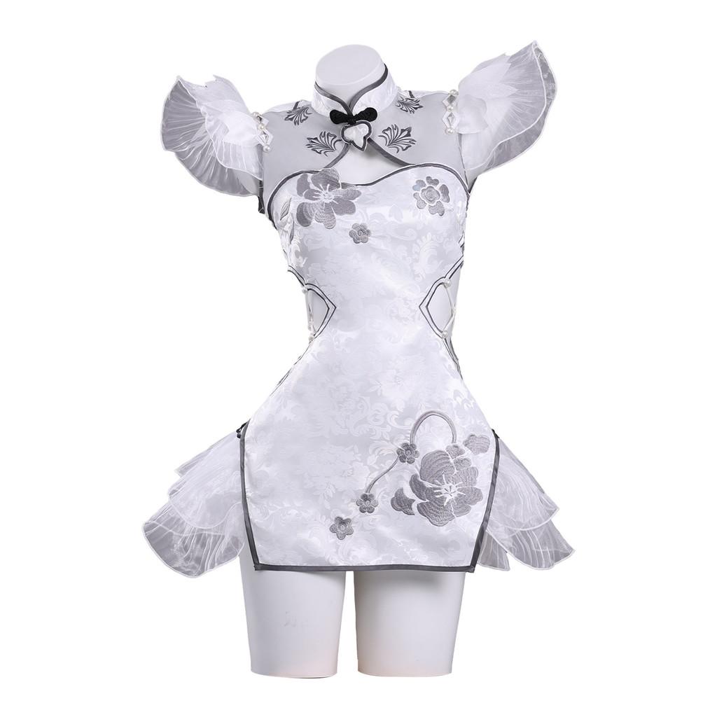 Naraka Bladepoint Ziping Yin Cosplay Costume For Game Anime Role Play With Printed Fabric For Teens