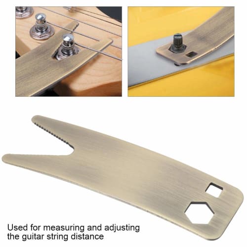 BUOQ Guitar Wrench, Portable Guitar Spanner Wrench for Guitar Repair