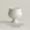 Plant Ash Clay Buddha's Hand Tea Cup High-footed Host Cup Song Dynasty Style Gongfu Tea Set Home Office